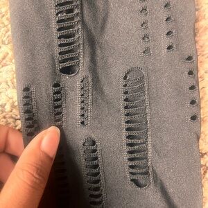 Black set comes with leggings and cropped top